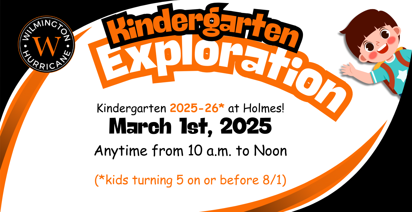 Kindergarten 2025-26 exploration, March 1, 2025 from 10am to noon